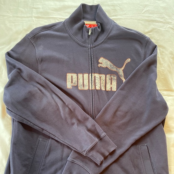 Puma Other - #279 VINTAGE PUMA FULL ZIP UP FRONT HOODIE. It was a low price for a long time.